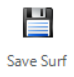 DBA xPress Schema Surf Save Surf toolbar button