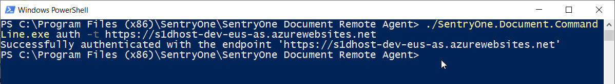 SentryOne Document Execute Command in Powershell