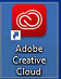 icon shows shortcut: Adobe Creative Cloud