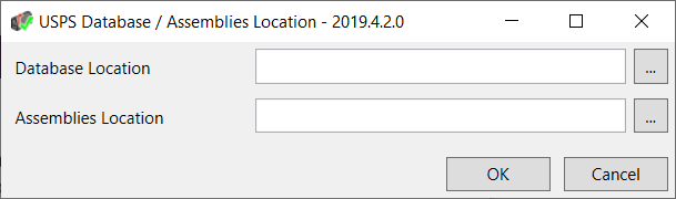 Task Factory USPS Database / Assemblies Location Connection Manager