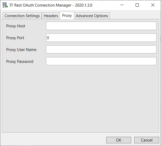 Task Factory OAuth Connection Manager Proxy