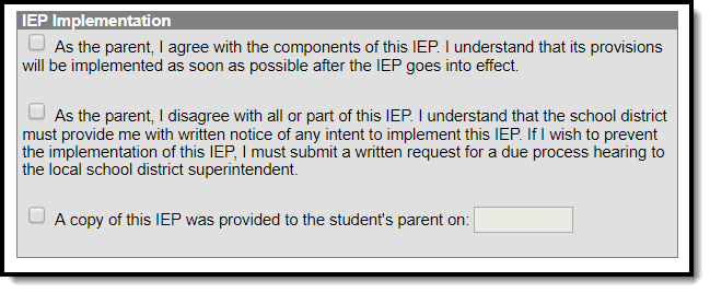 Image of NV IEP Implementation editor
