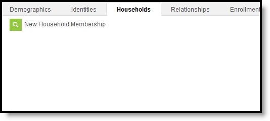 Screenshot of Households