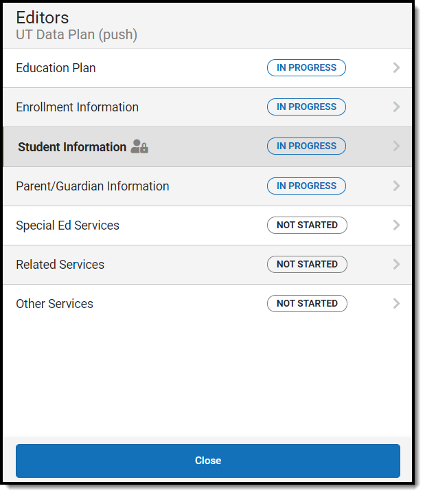 Image of the Padlock Icon on the Editors Side panel