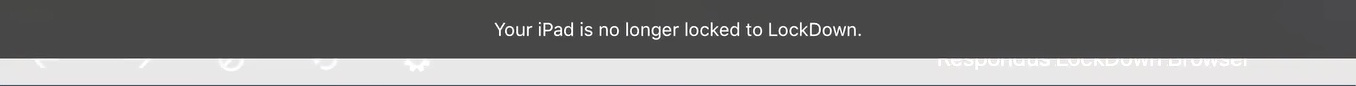 no longer locked
