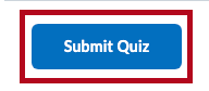 Submit Quiz button on quiz in progress