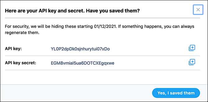 Twitter Get the API Key and Secret | Social Login for Magento 2