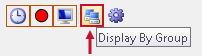 System Status toolbar Display By Group