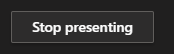  click Stop Presenting