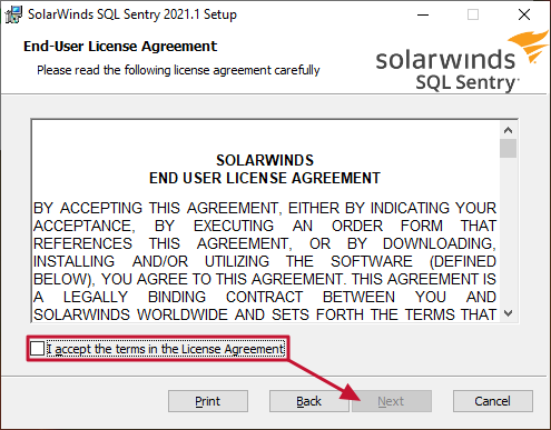 SentryOne End User License Agreement