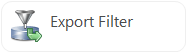 DBA xPress Choose Filter window Export Filter button