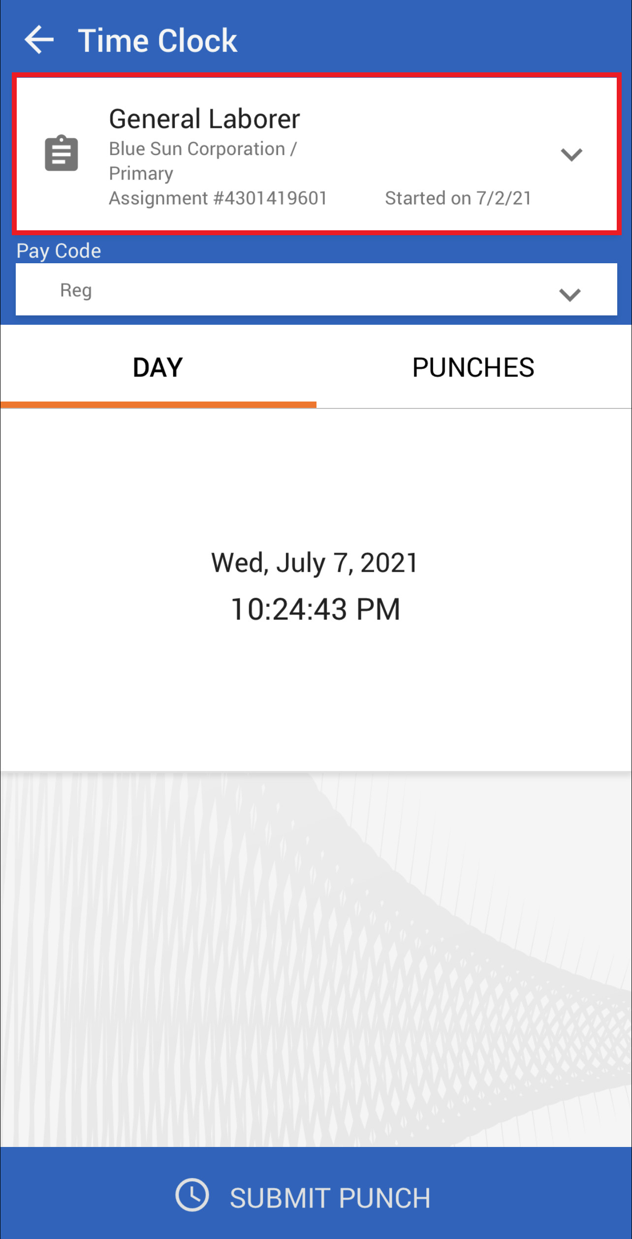 Employee Using the OnSite Time Clock App TempWorks Knowledge Base
