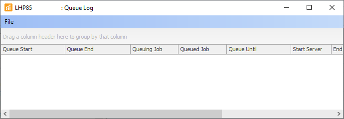 SQL Sentry Queue Log