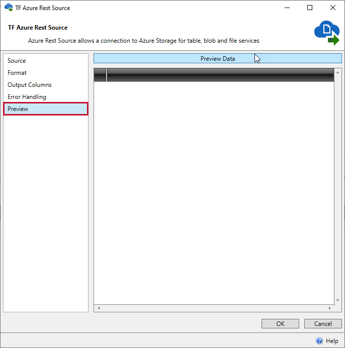 Task Factory Azure Rest Source Preview