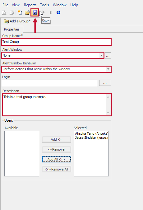 SQL Sentry Add a Group tab