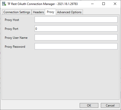 Task Factory OAuth Connection Manager Proxy