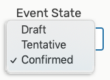Event states