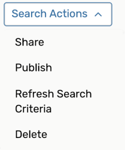 Search actions