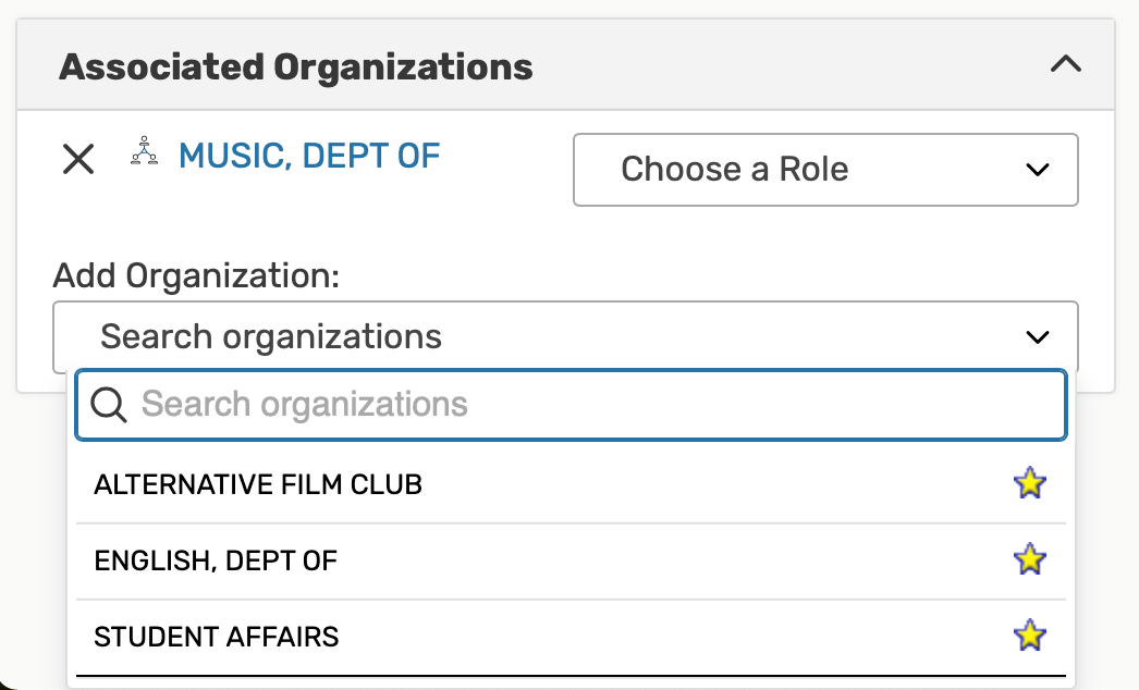 associated organizations
