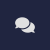Chat icon, which is two speech bubbles