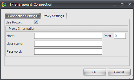 Task Factory Sharepoint Connection Proxy Settings