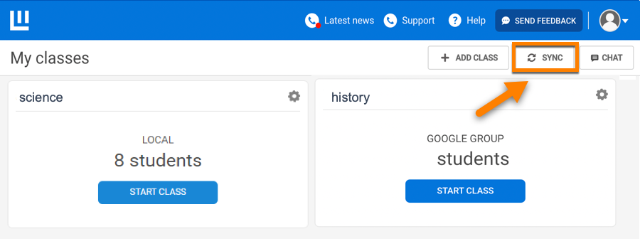 Syncing Classwize With Google Classroom