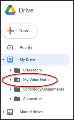My Voice Notes