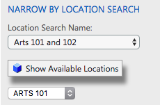 narrow by location search