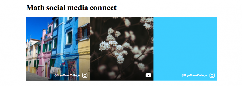 screenshot social media connect display