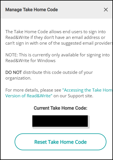 Reset Take Home Code Screenshot