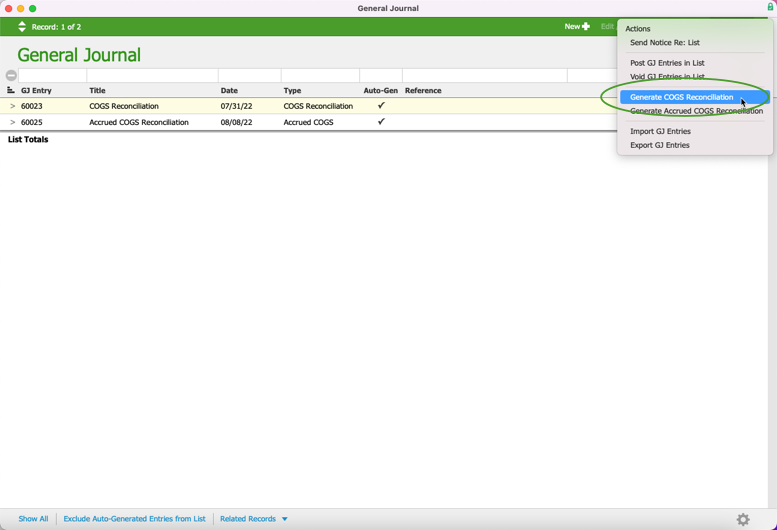 Understanding the COGS Reconciliation Process | aACE 6