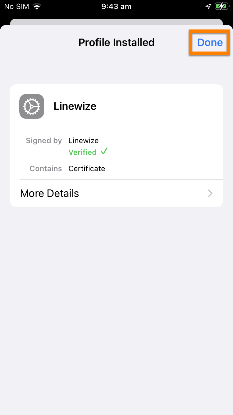 Linewize SSL Certificate Installation For BYOD Apple IOS | Linewize ...