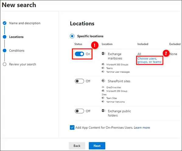 microsoft purview new search