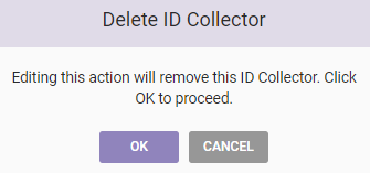 The Delete ID Collector dialogue