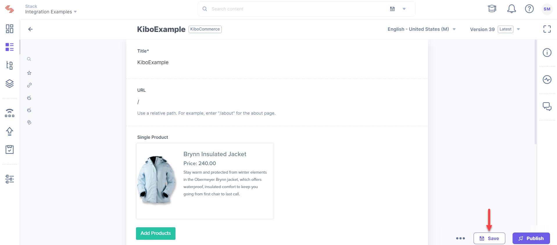 Add Product page with added product list and 