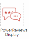 Icon of the PowerReviews Display widget
