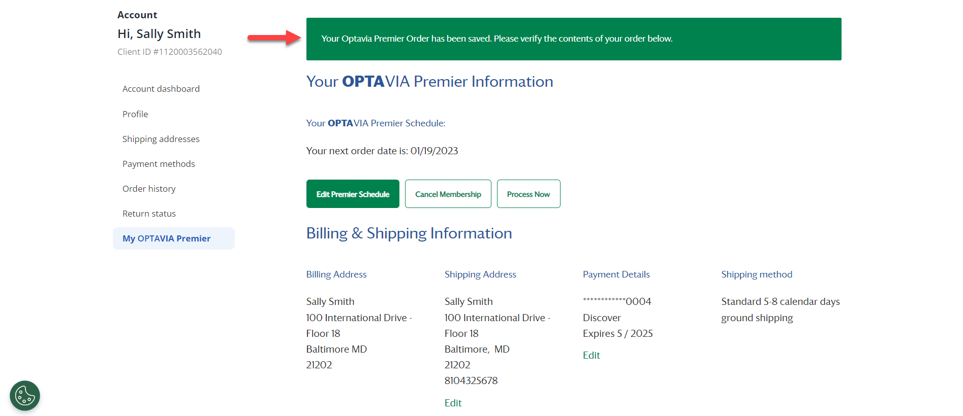 How To Manage Premier Items U S CLIENT ANSWERS