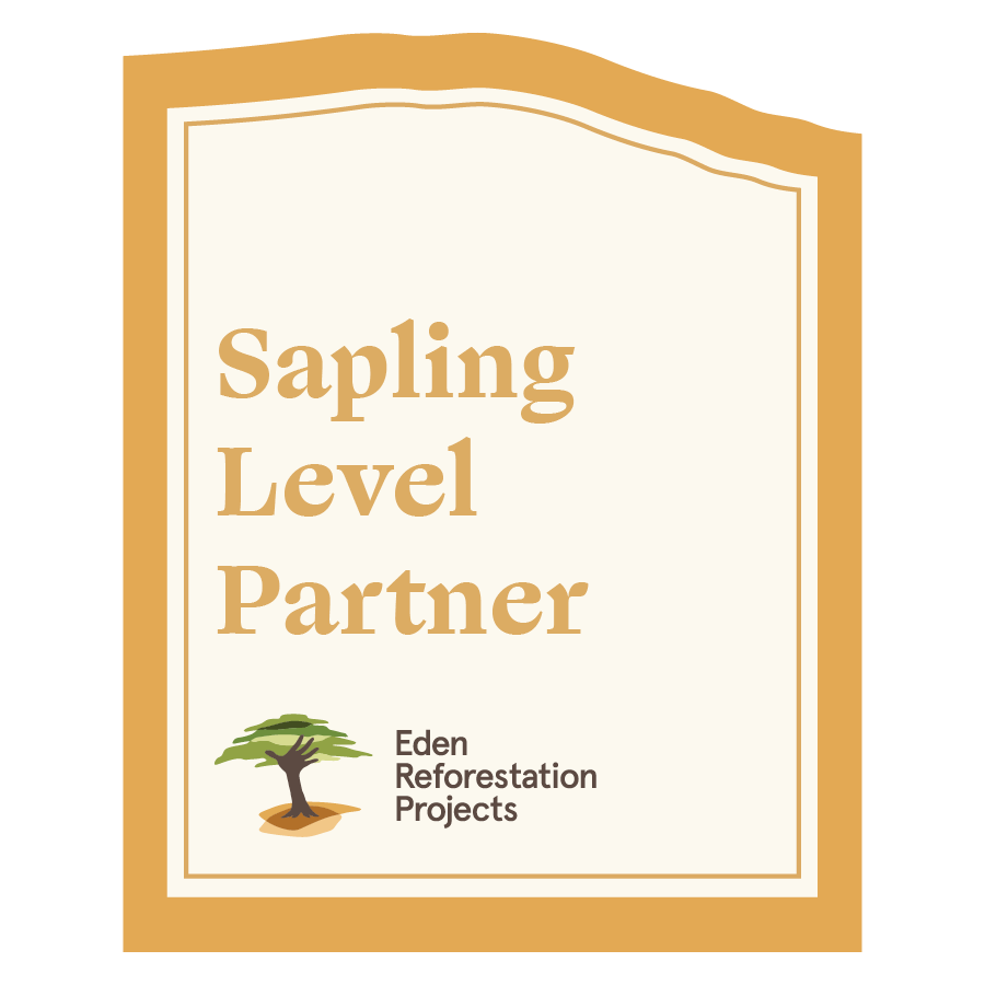 Eden Reforestation Project Sapling Level badge