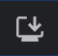 computer icon with a small download arrow on top of it