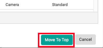 The Move To Top button at the bottom of the product picker