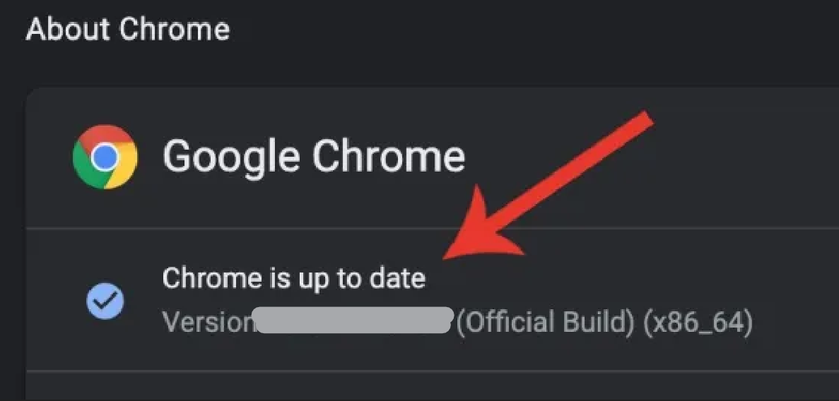 Chrome Up to Date