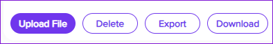 A purple and white rectangles with text

Description automatically generated
