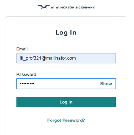 A screenshot of a login screenDescription automatically generated