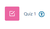 Moodle Quiz icon