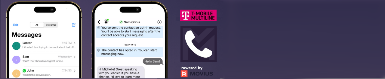 T-Mobile MultiLine iOS Release Notes banner