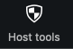 The Zoom Security icon is a shield with the word "Security" underneath it.