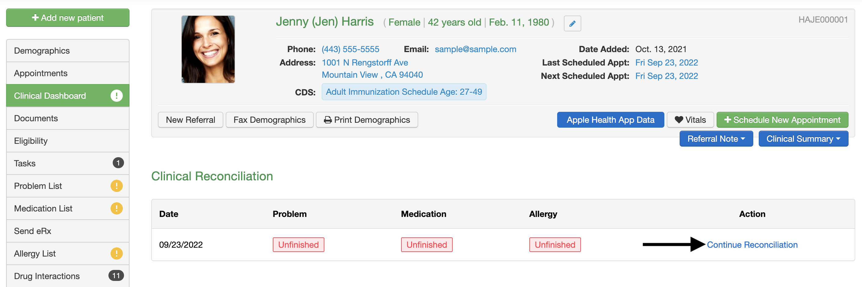 Clinical_Dashboard_Continue_Reconciliation.png