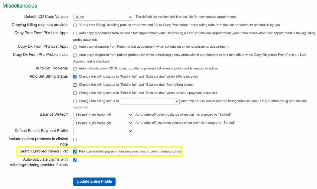 Medical_Billing_Search_Enrolled_Payers_First.png