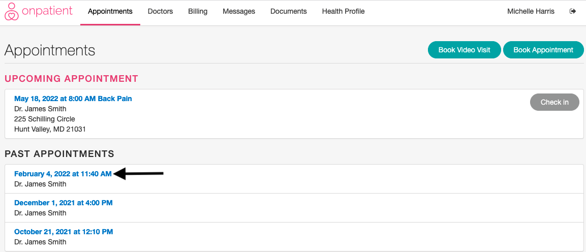OnPatient_Past_Appointments_Select_Appointment.png