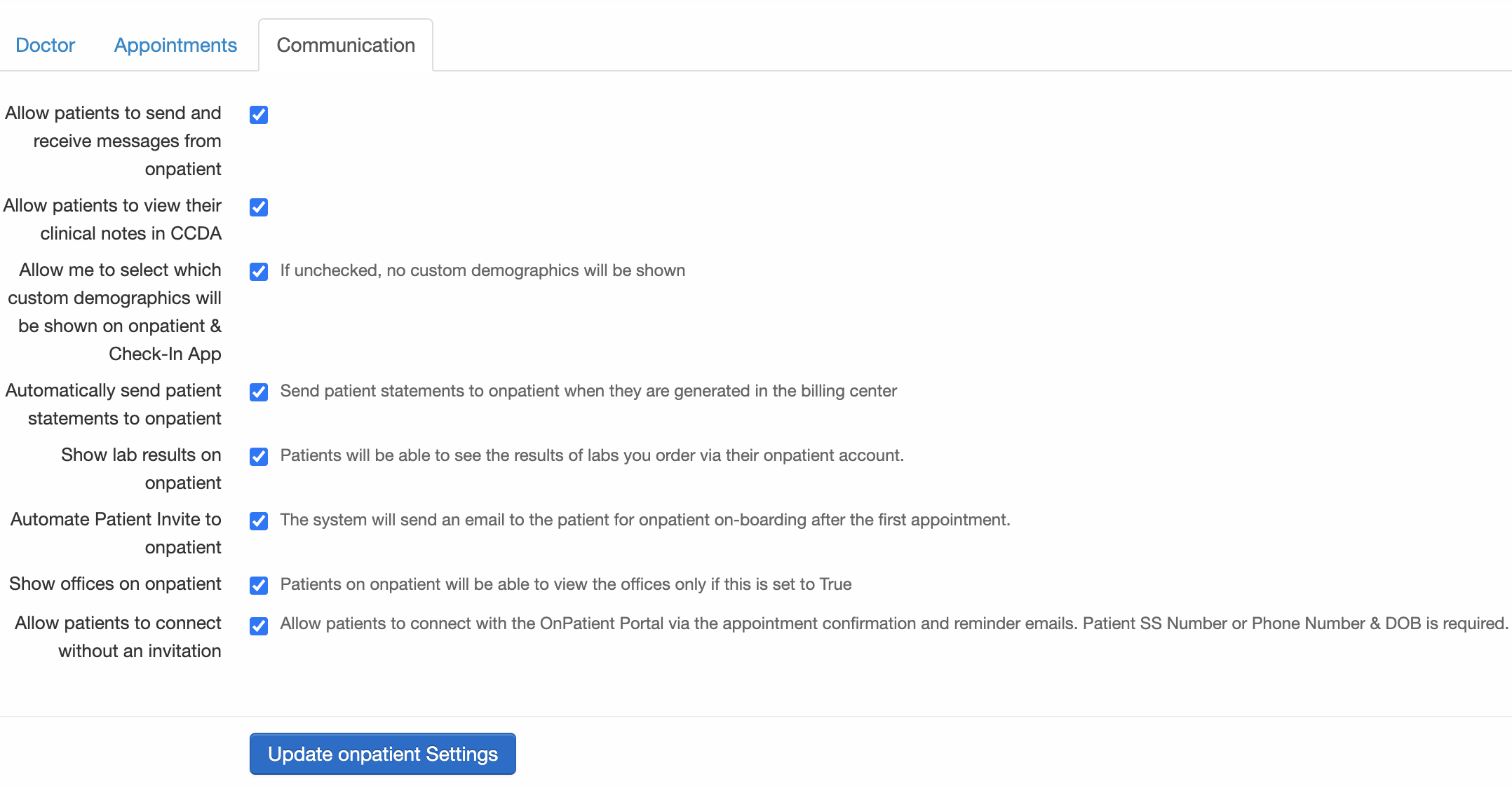 OnPatient_Settings_Communication_Tab.png